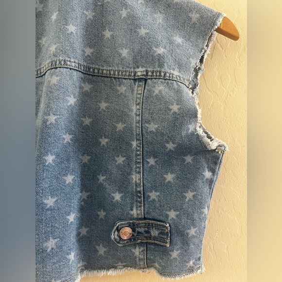 Girls ZARA Demin Vest sz 8-9 - Picture 5 of 5